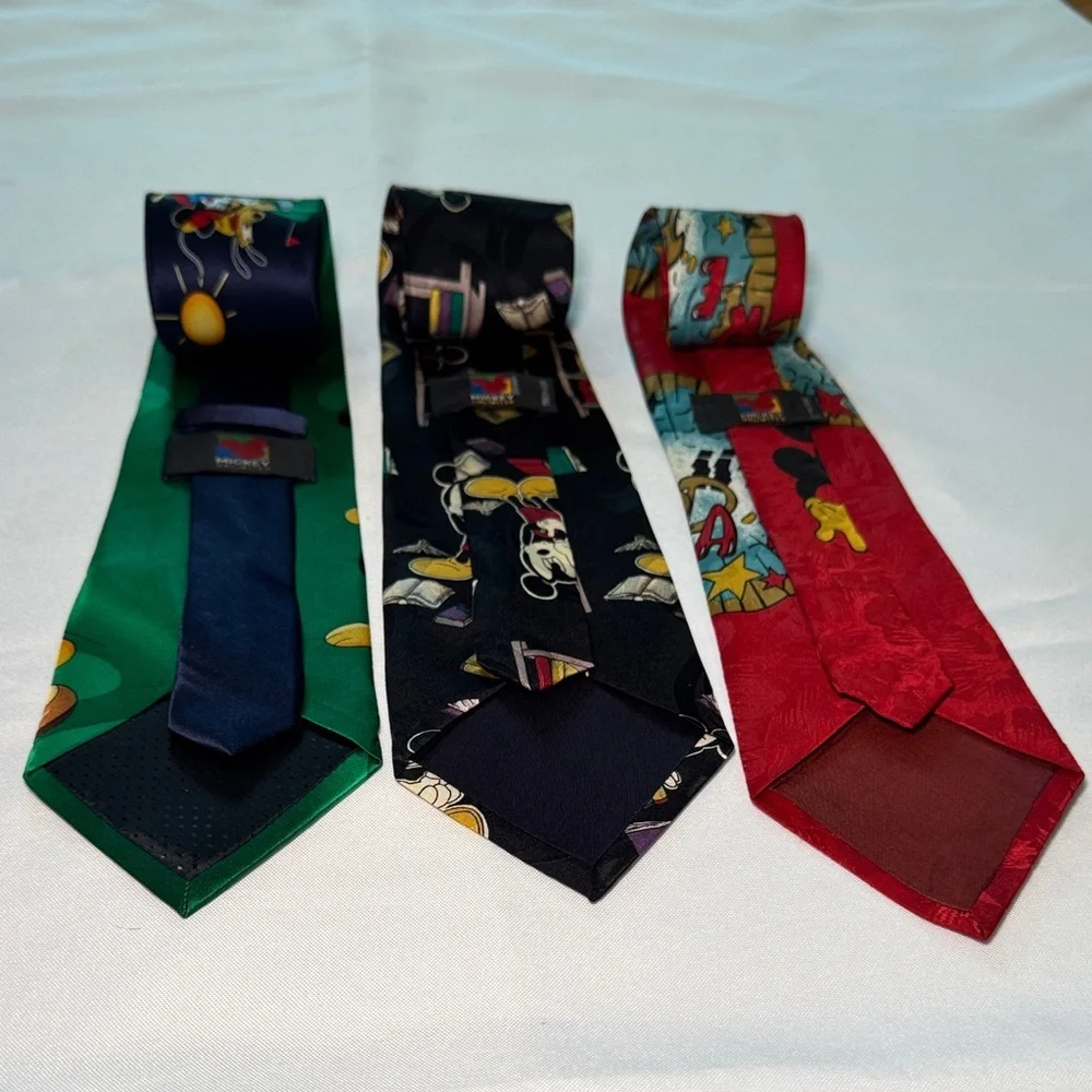 Disney Mickey Mouse Men's Tie Set - Multicolor